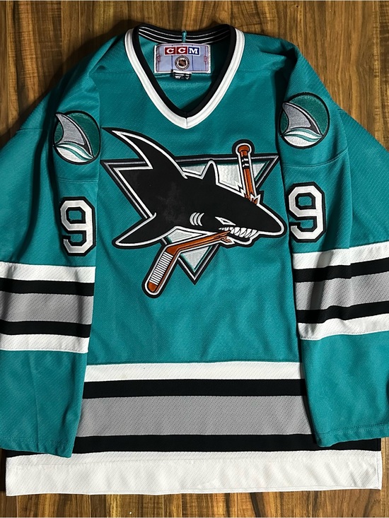 CCM Other - Rare Darren Turcotte San Jose Sharks Hockey Jersey - #9